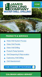 Mobile Screenshot of jamesdrilling.com